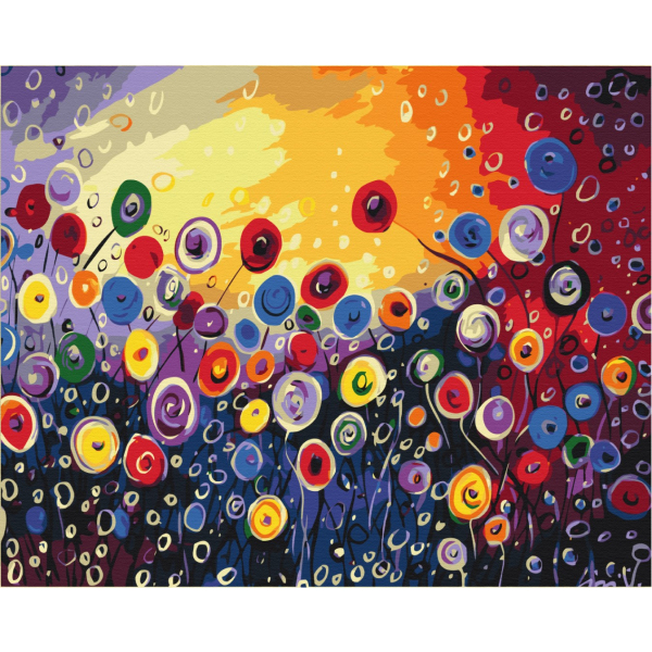 Картина по номерам Поп Арт - Сад фантазій