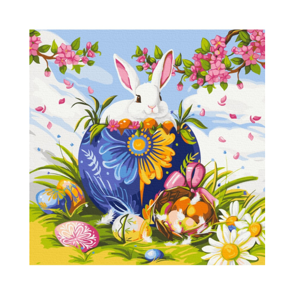 Картина по номерам Тварини, птахи та риби - Символи Великодня © artdi.ua