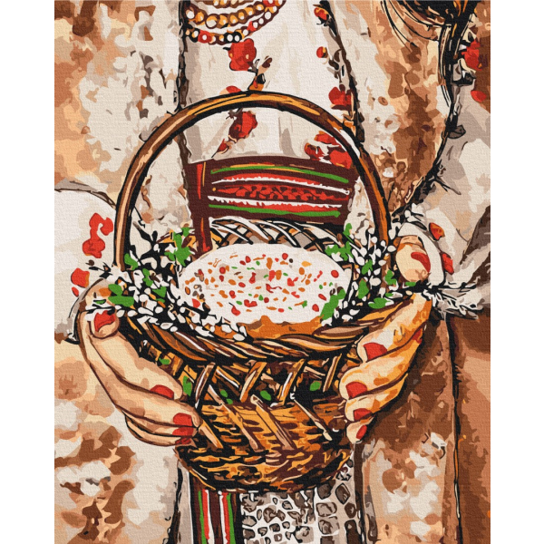 Картина по номерам Преміум картини - Родинні традиції © Каріна Зіміна