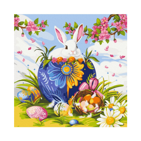 Картина по номерам Преміум картини - Символи Великодня © artdi.ua