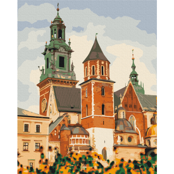 Картина по номерам Преміум картини - Вавельський замок в Кракові