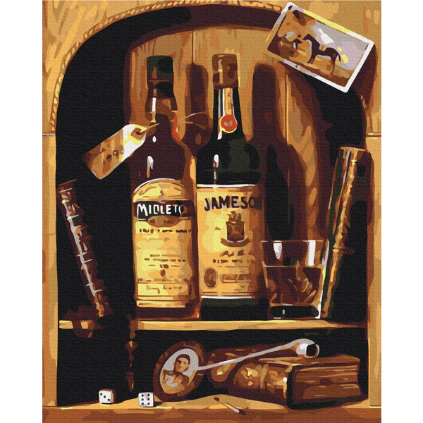 Картина по номерам Преміум картини - Подарунковий набір