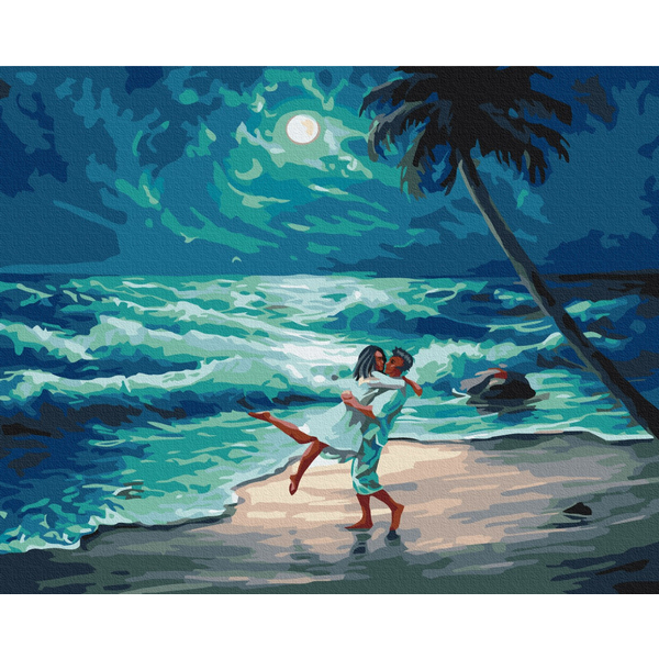 Картина по номерам Преміум картини - На березі океану