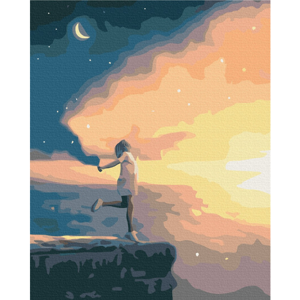 Картина по номерам Преміум картини - Космічний політ