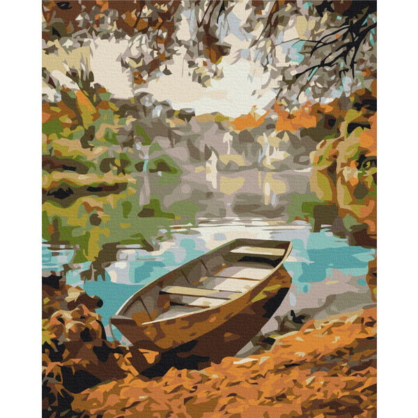 Картина по номерам Преміум картини - Попереду риболовля