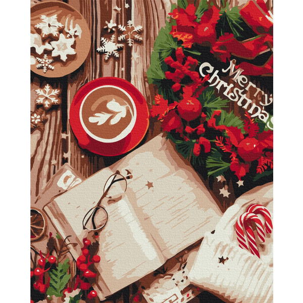 Картина по номерам Преміум картини - Щасливого Різдва