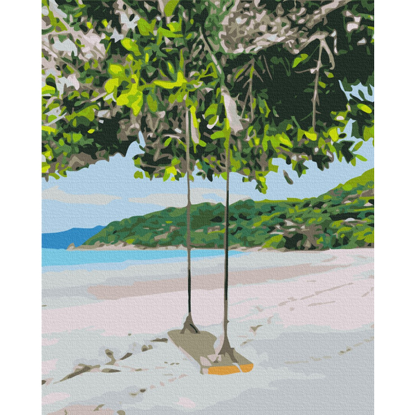 Картина по номерам Преміум картини - Райський куточок