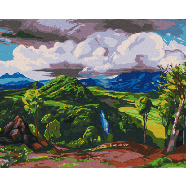 Картина по номерам Преміум картини - Долина Піуамо. Доктор Атл, Херардо Мурільо