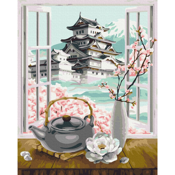 Картина по номерам Преміум картини - Чайна царемонія