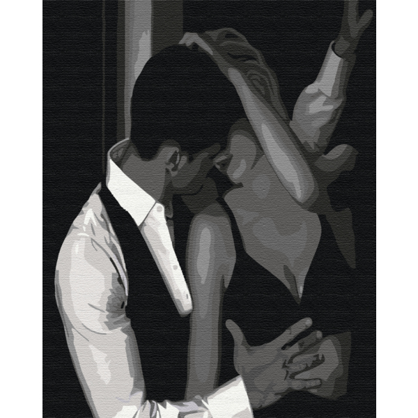 Картина по номерам Преміум картини - В обіймах пристрасті