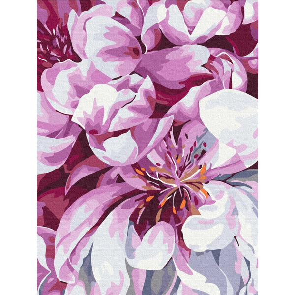 Картина по номерам Преміум картини - Цвіт у макро зйомці