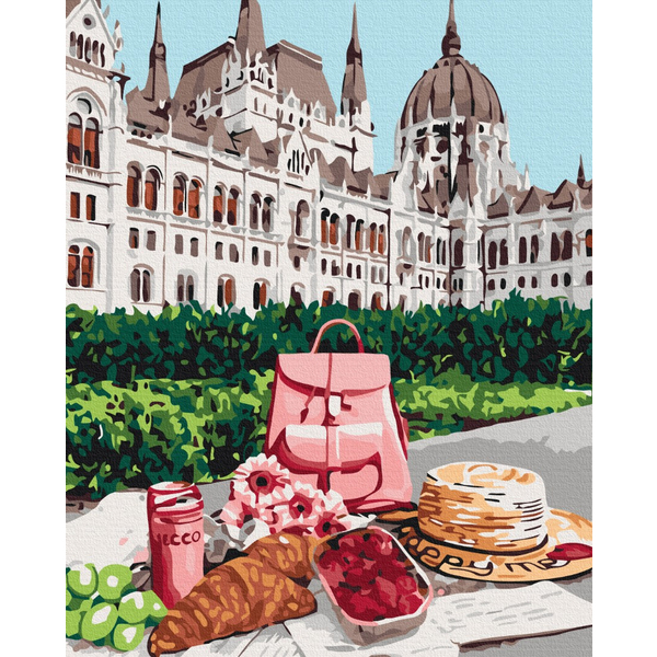 Картина по номерам Преміум картини - Пікнік в Будапешті
