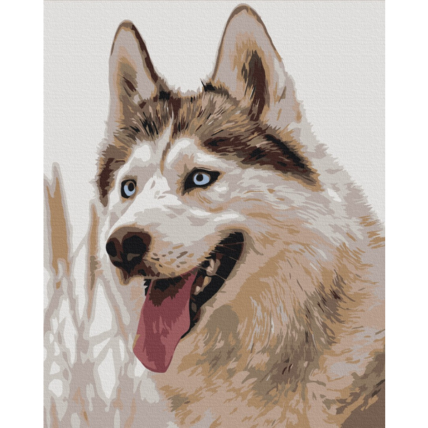 Картина по номерам Преміум картини - Сіроманець