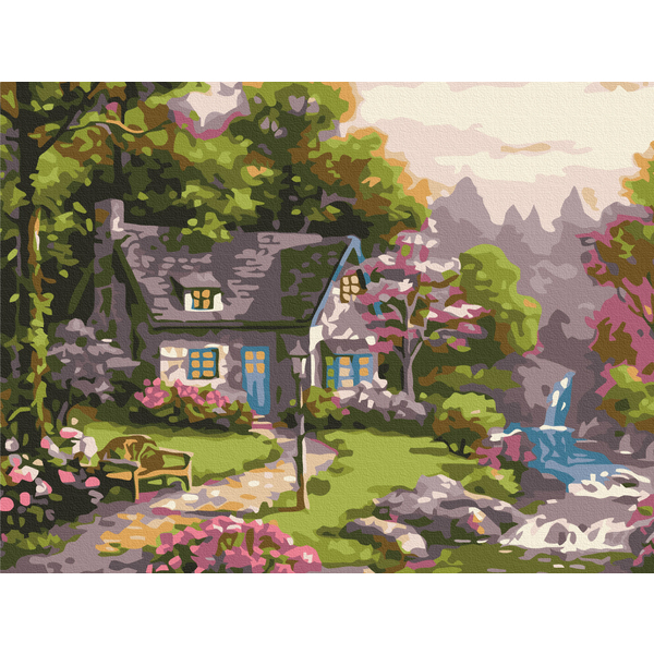 Картина по номерам Преміум картини - Казковий ліс