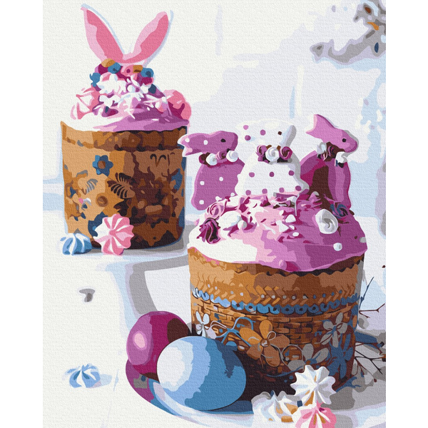 Картина по номерам Преміум картини - Великодні пасочки