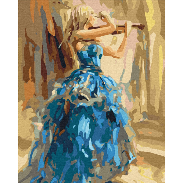 Картина по номерам Преміум картини - Музична прима