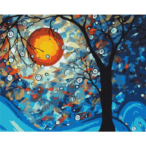 Картина по номерам Преміум картини - Космос художника