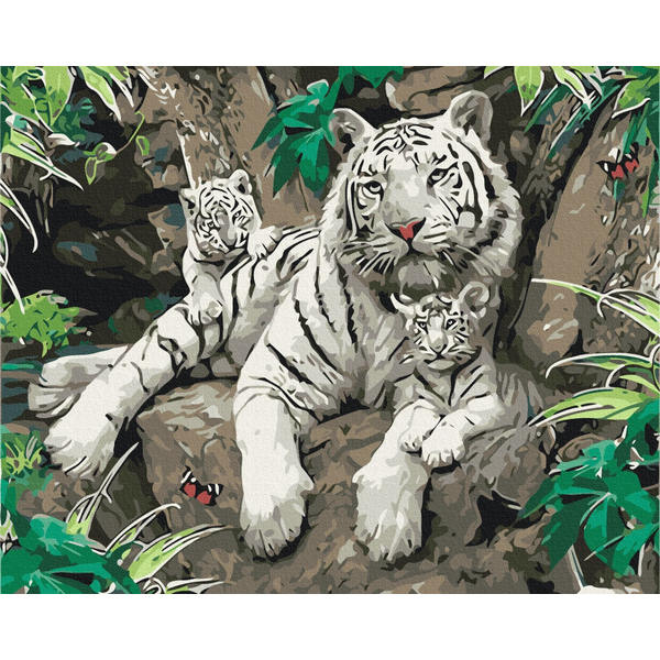 Картина по номерам Преміум картини - Сім'я господарів