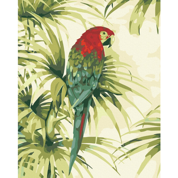 Картина по номерам Преміум картини - Перната екзотика