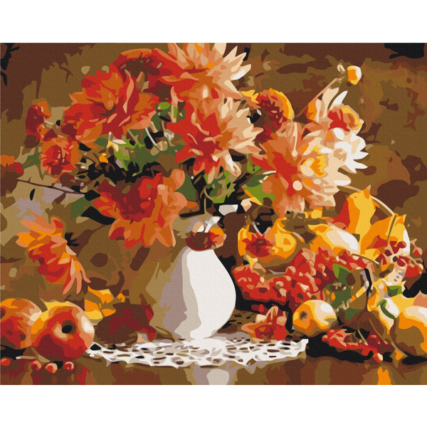 Картина по номерам Преміум картини - Натюрморт осені