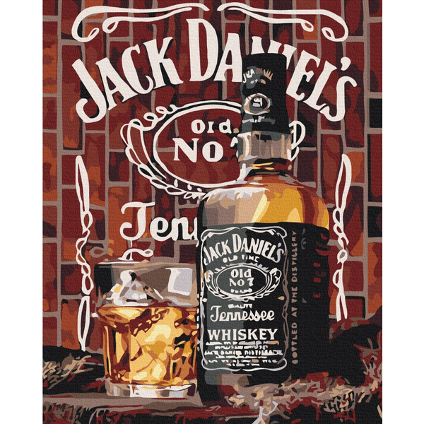 Картина по номерам Преміум картини - Американський віскі