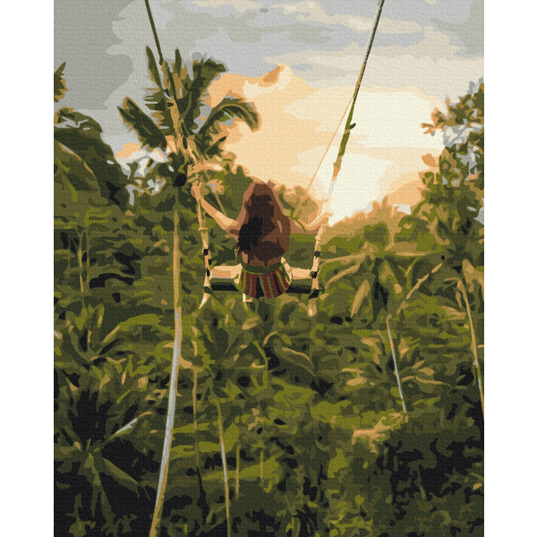 Картина по номерам Преміум картини - Повітряні джунглі