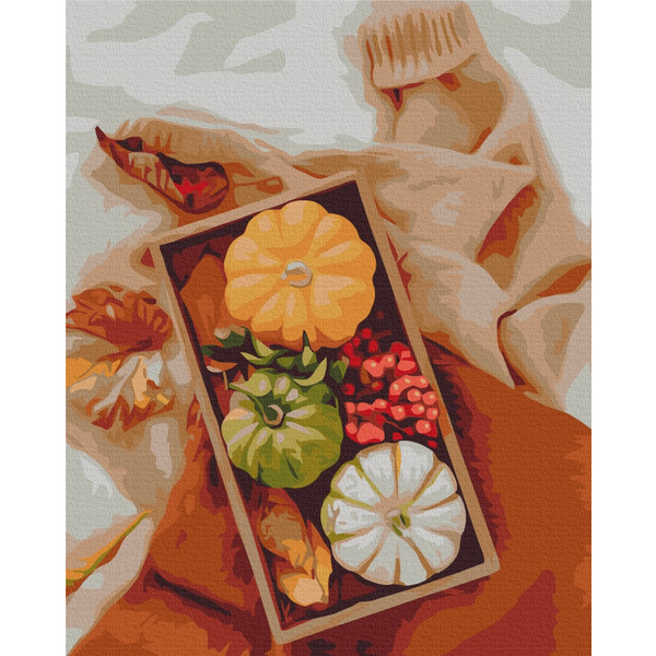 Картина по номерам Преміум картини - Осінній дарунок