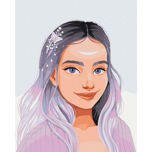 Картина по номерам Преміум картини - Фіолет Арт