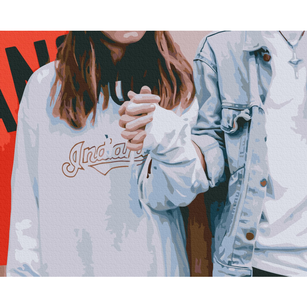 Картина по номерам Преміум картини - Закохані друзі