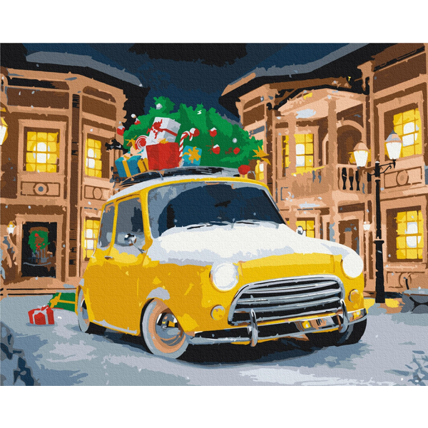 Картина по номерам Преміум картини - Доставка свята