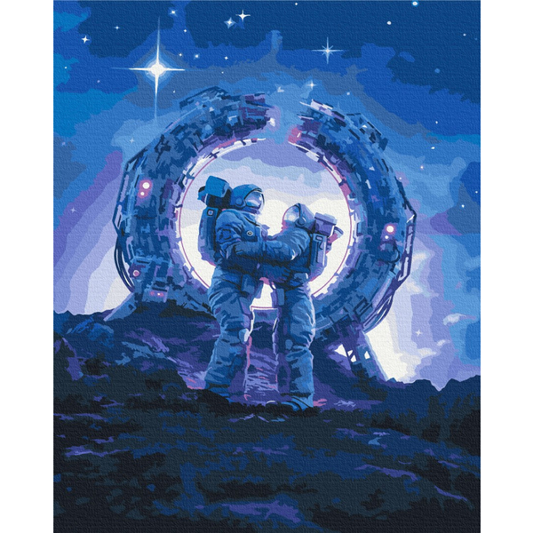 Картина по номерам Преміум картини - Космічні почуття