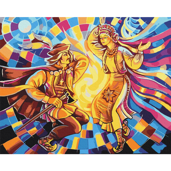 Картина по номерам Преміум картини - Коломийка © Oleg Loburak