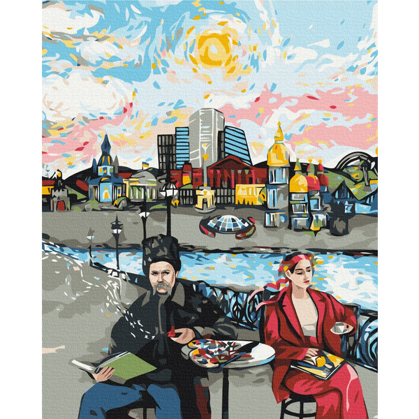 Картина по номерам Преміум картини - Мистецький променад © Viktoriya Kovalenko