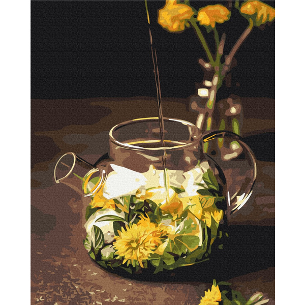 Картина по номерам Преміум картини - Для чашки спокою ©Halyna Vitiuk