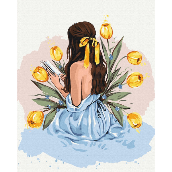 Картина по номерам Преміум картини - Історія тюльпанів © Alla Berezovska