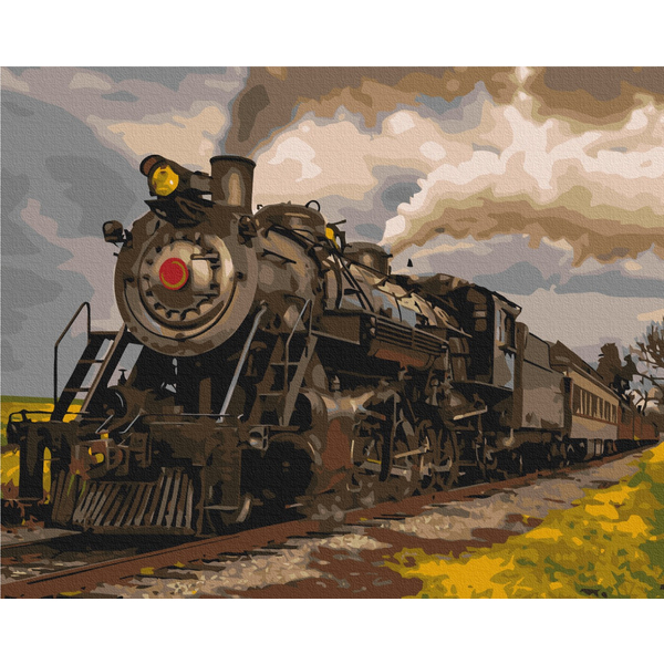 Картина по номерам Преміум картини - Поїзд
