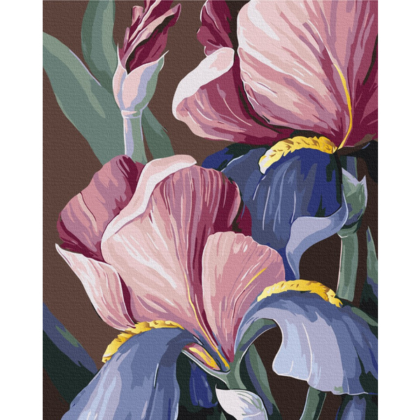 Картина по номерам Преміум картини - Півники © Yana Biluhina