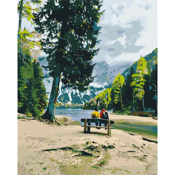 Картина по номерам Преміум картини - Мандрівники © Roksolana Baran