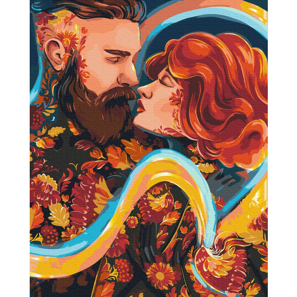 Картина по номерам Преміум картини - Закохані © Olena Lazarenko
