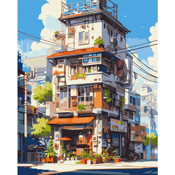 Картина по номерам Преміум картини - Токійські апартаменти