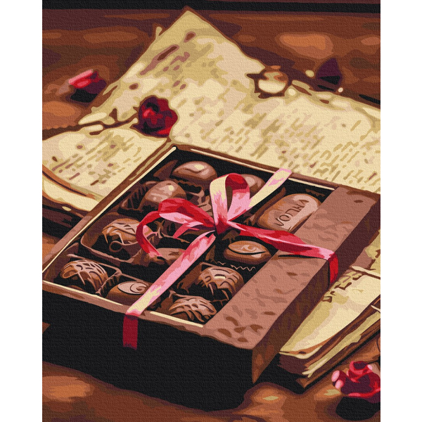 Картина по номерам Преміум картини - Зізнання в коханні