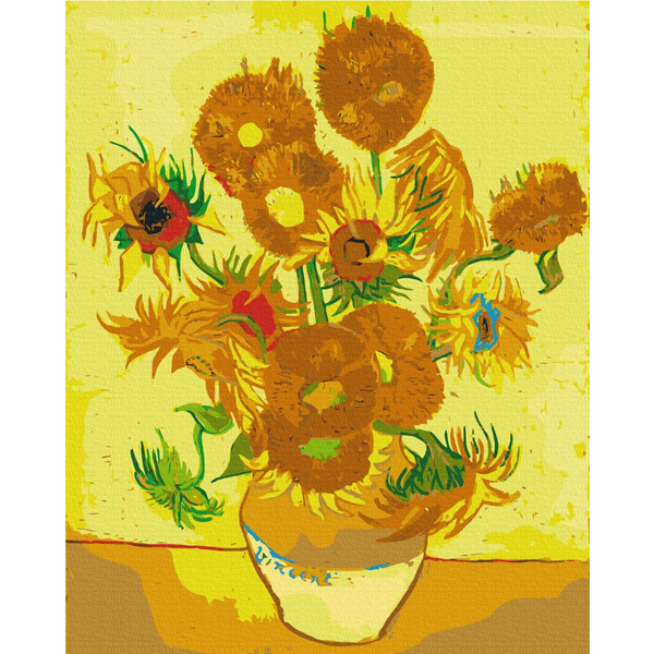 Картина по номерам Преміум картини - Соняшники. Репродукція