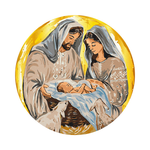 40 см - Семья из Вифлеема © Карина Зимина