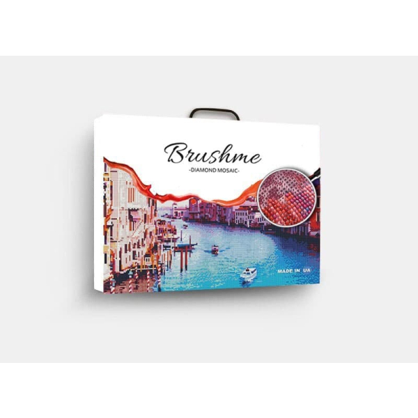 Подарункове упакування - Коробка Brushme Алмазная мозаика