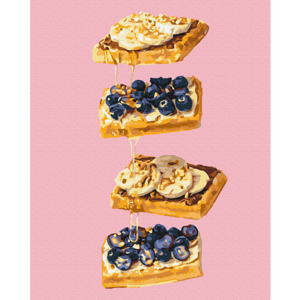 Картина по номерам Натюрморти - Солодка історія © Halyna Vitiuk