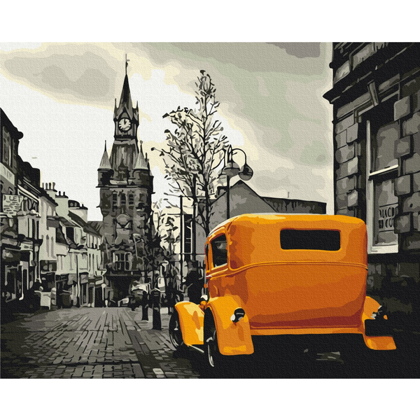 Картина по номерам Преміум картини - Лондонське таксі