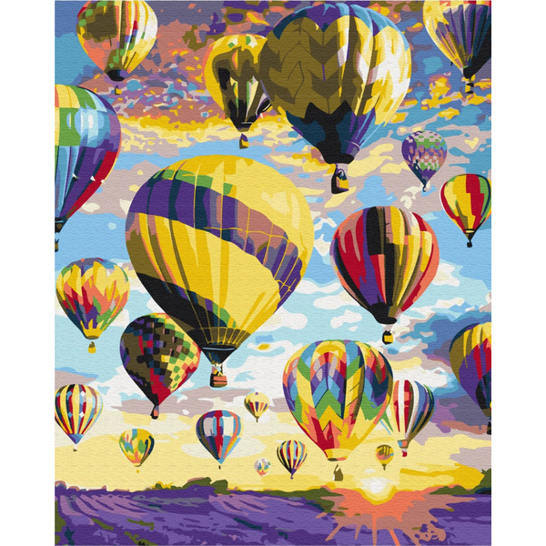 Картина по номерам Преміум картини - Мрії в небі