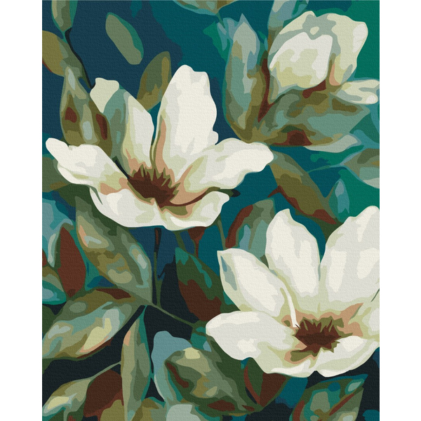 Картина по номерам Преміум картини - Ніжність квітів