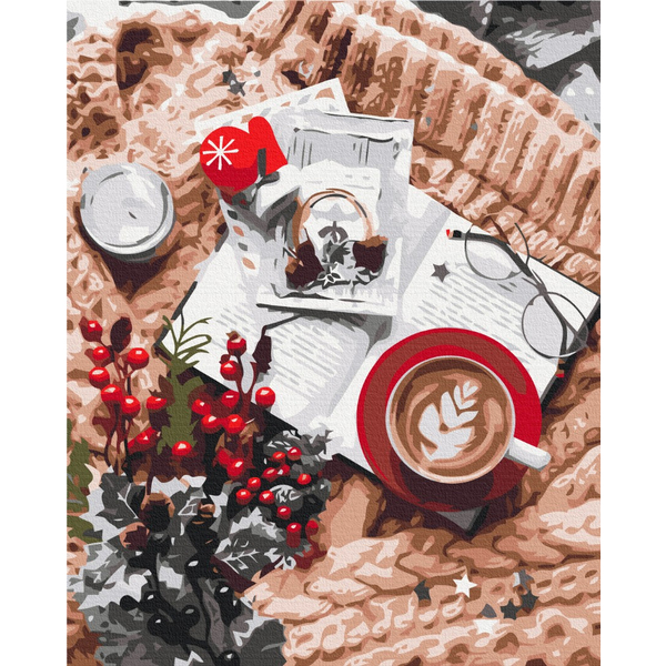 Картина по номерам Преміум картини - Затишне Різдво