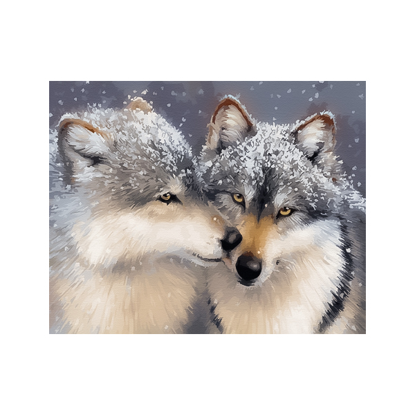 Картина по номерам Преміум картини - Ніжне почуття